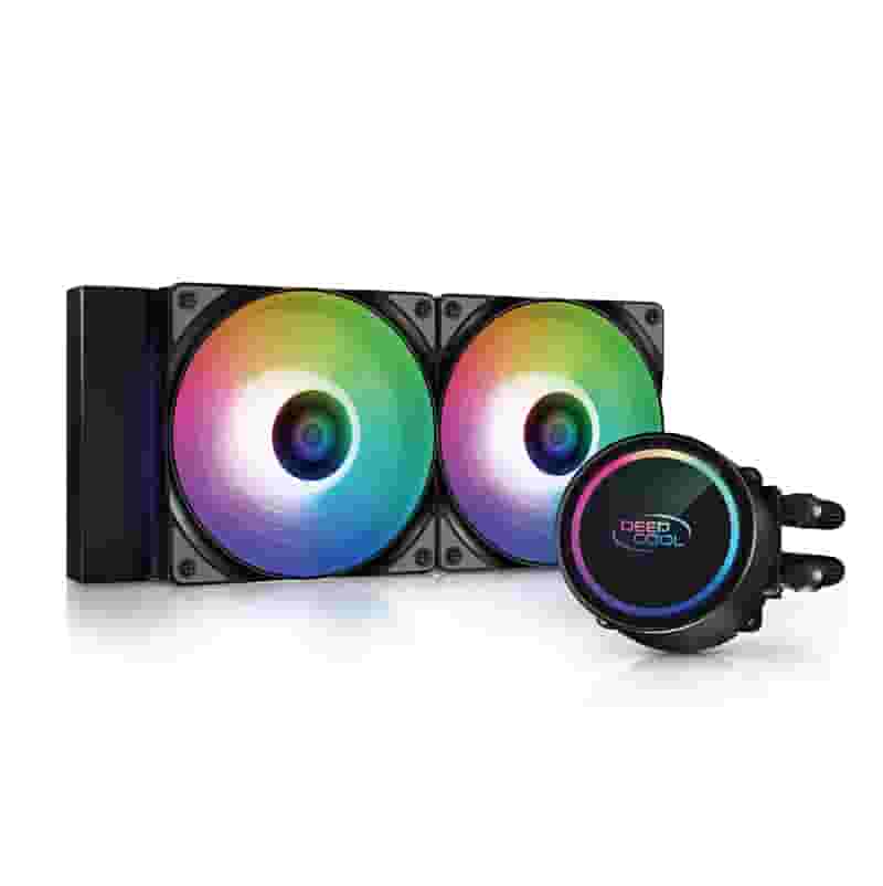 Deepcool Gammaxx L240 A-RGB Black - Кулер для процессора-1