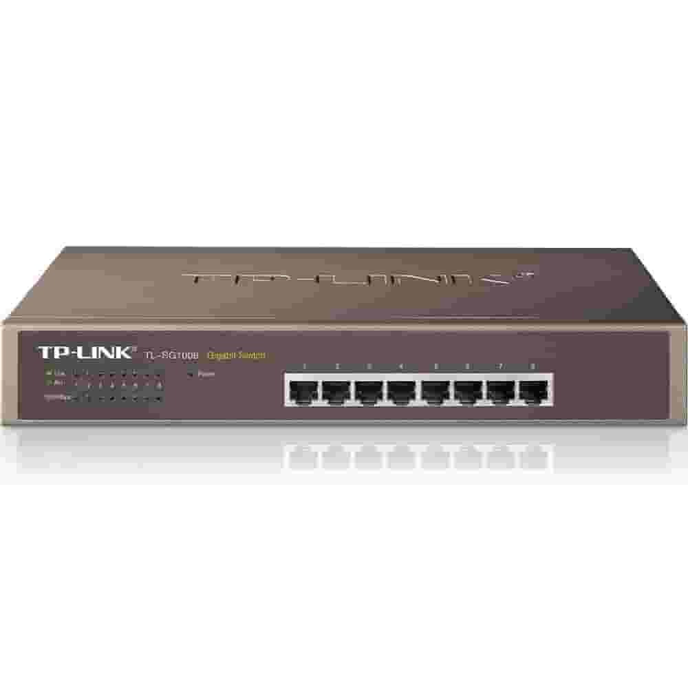 Коммутатор TP-Link TL-SG1008 8-портовый (Switch)-1