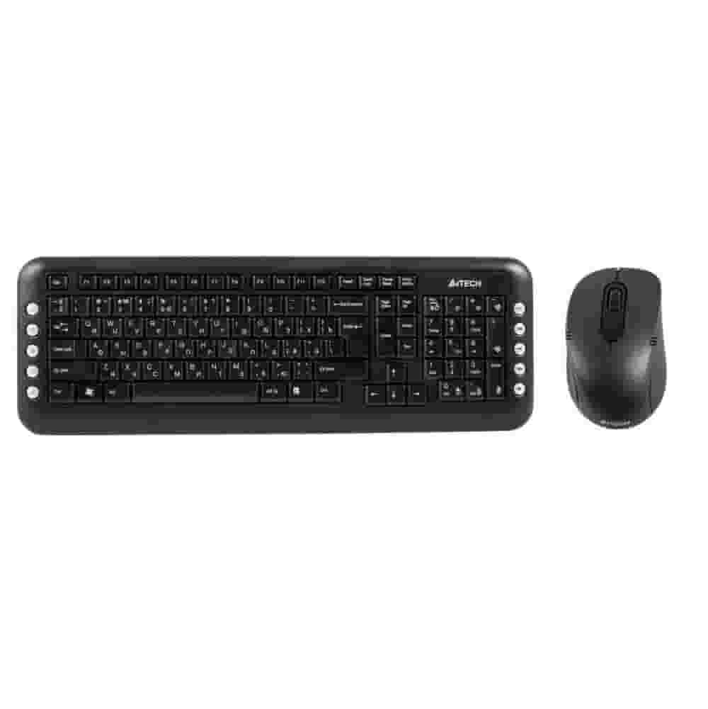 A4-Tech 7200N USB simsiz klaviatura va sichqoncha komplekt-1