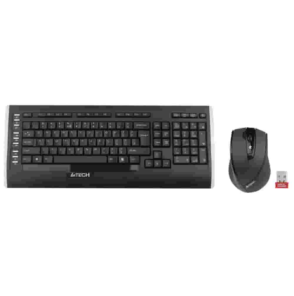  A4-Tech 9300F USB simsiz klaviatura va sichqoncha komplekt-1