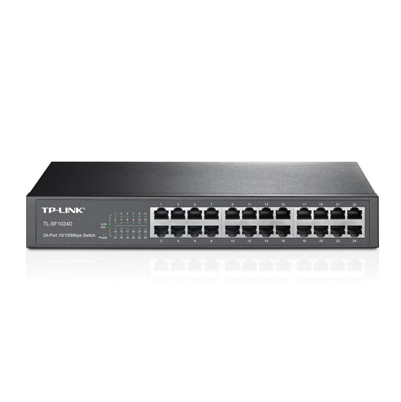 Коммутатор TP-Link TL-SF1024D 24-портовый (Switch)-1