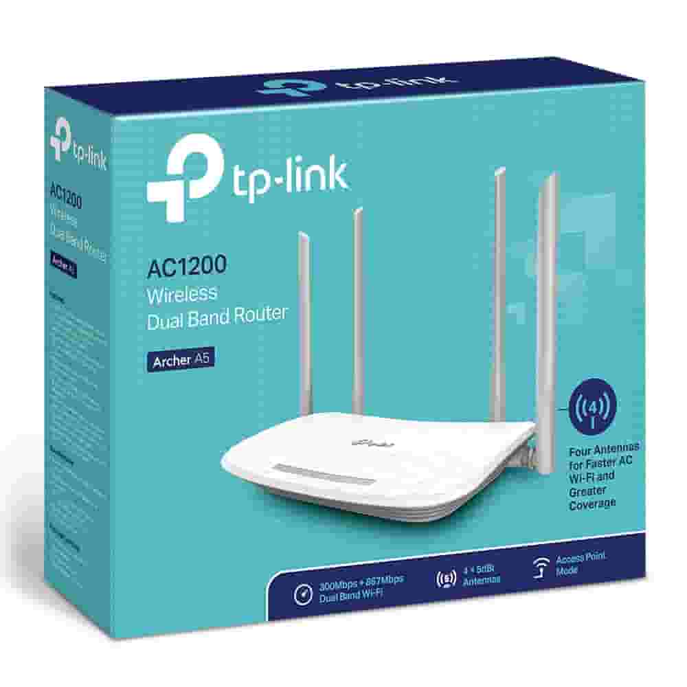 Wi-Fi Router TP-Link Archer A5/AC1200 (WAN/LAN)-4
