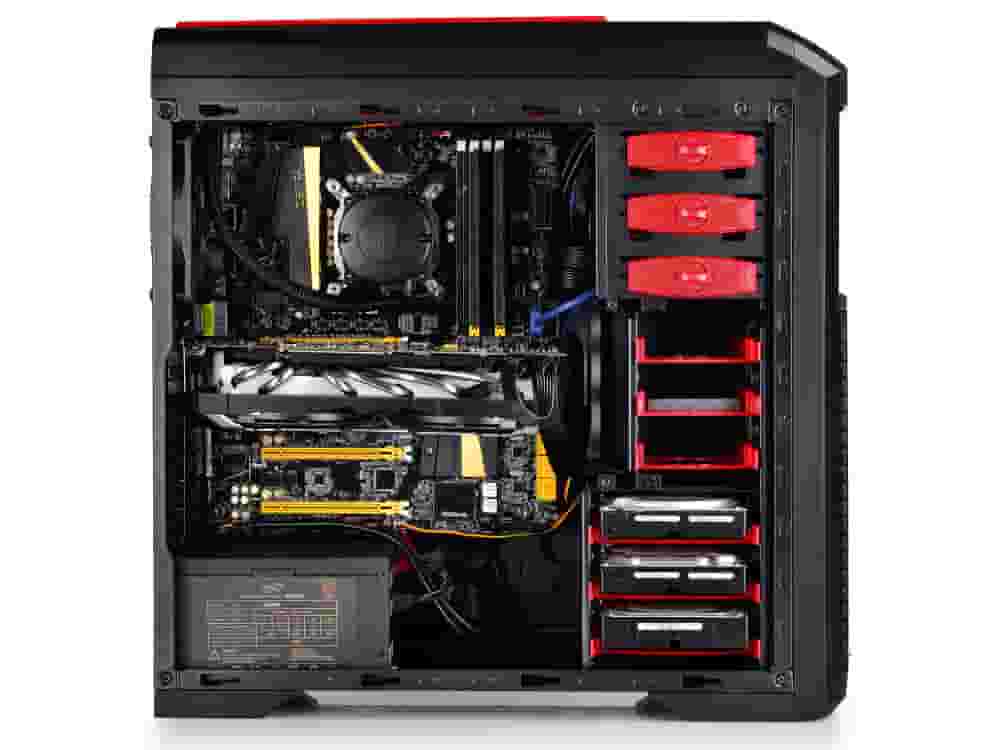 Кейс DeepCool KENDOMEN RD (Black-Red)-2