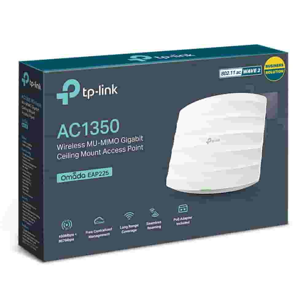 Wi-Fi Потолочная точка доступа TP-Link EAP225 Wan/Lan (AC1350)-4