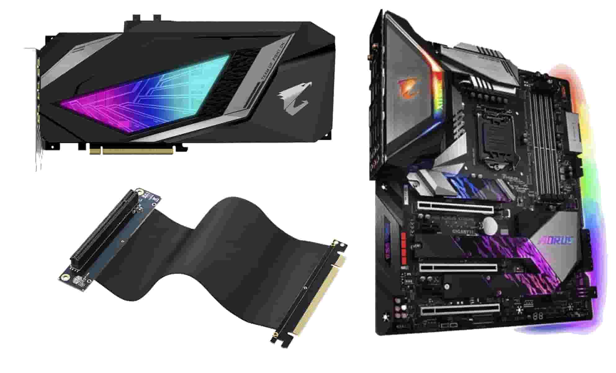 Кабель удлинитель для видеокарты Deepcool PEC 300 (Рейзер)-1