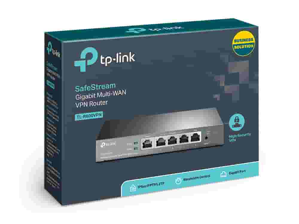 Коммутатор TP-Link TL-R600VPN 4-портовый 1ГБ (Switch)-4