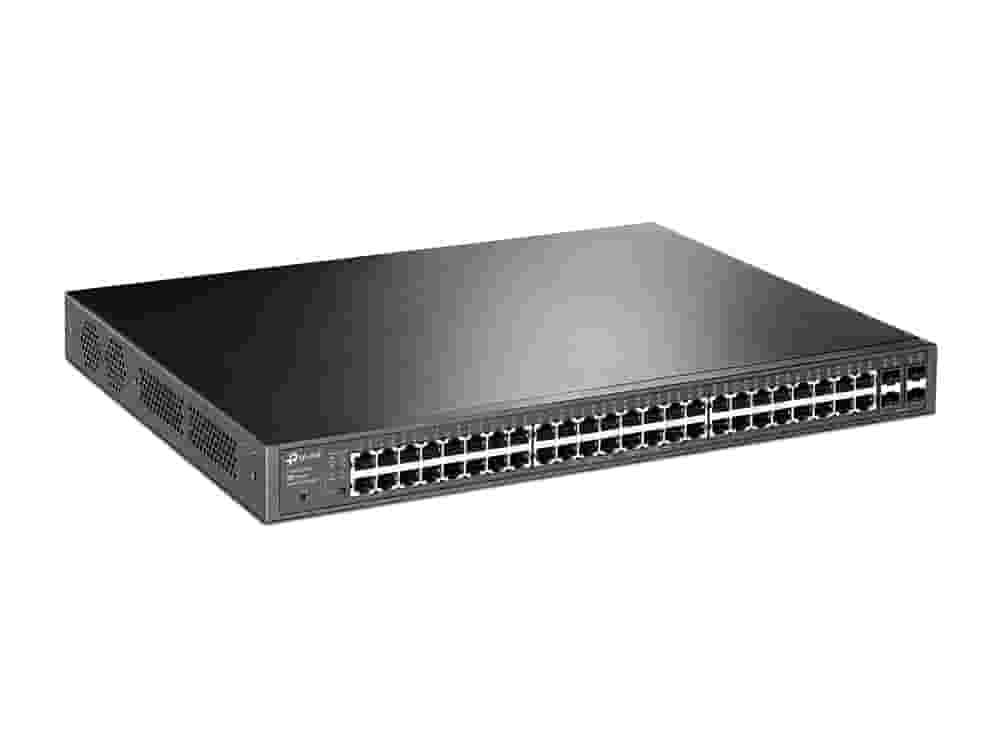 Гигабитный PoE Smart коммутатор TP-Link T1600G-52PS (TL-SG2452P) 48-портовый switch-1