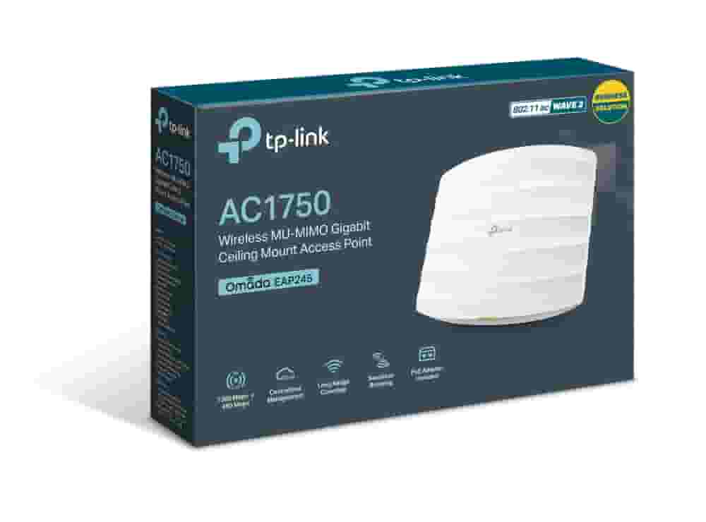 Wi-Fi Настенная точка доступа TP-Link EAP245 OEM Wan/Lan-4