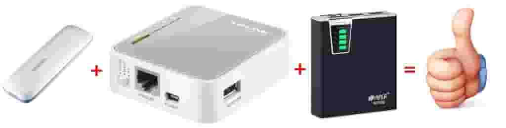 Portativ 3G/4G marshrutizator TP-Link TL-MR3020-2