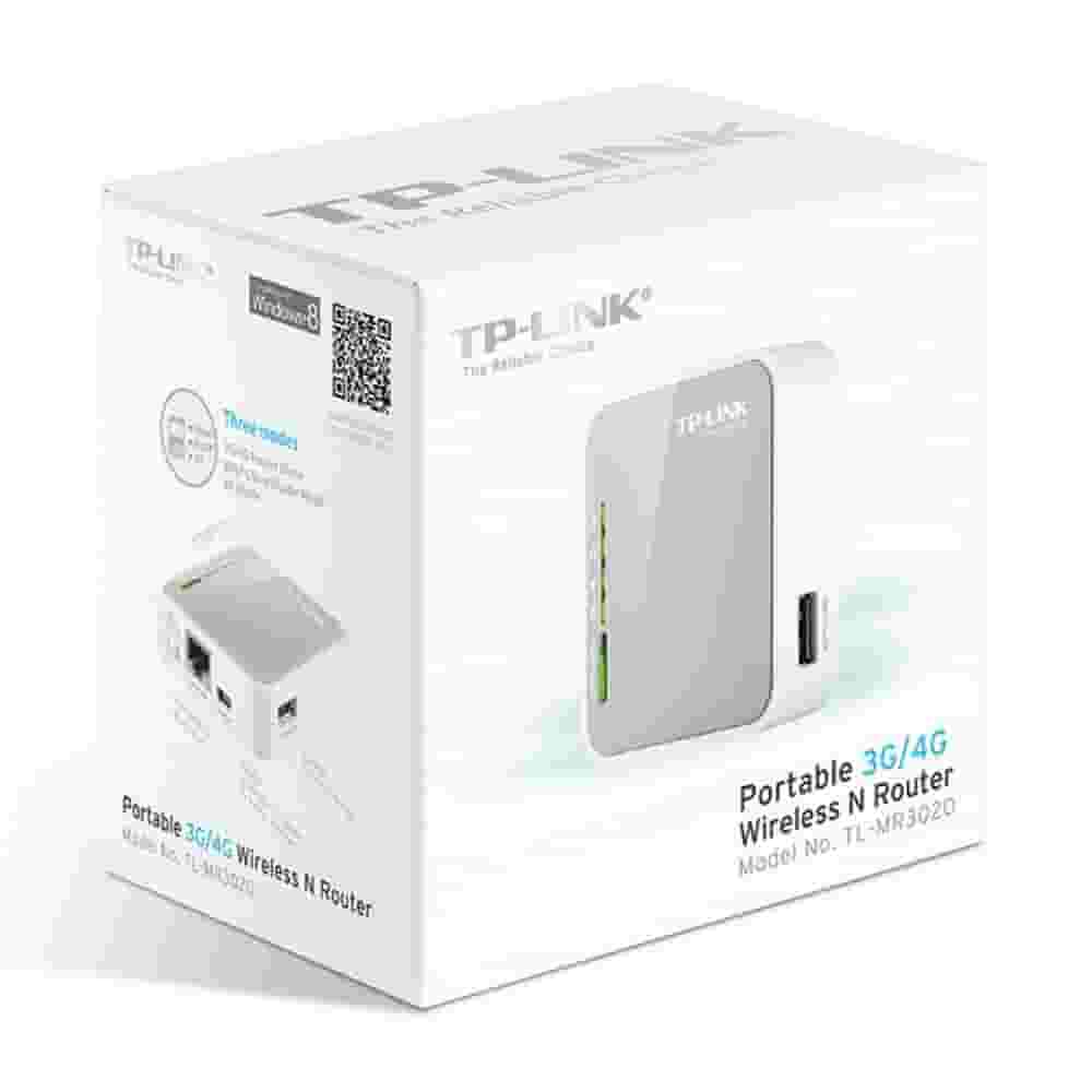 Portativ 3G/4G marshrutizator TP-Link TL-MR3020-3