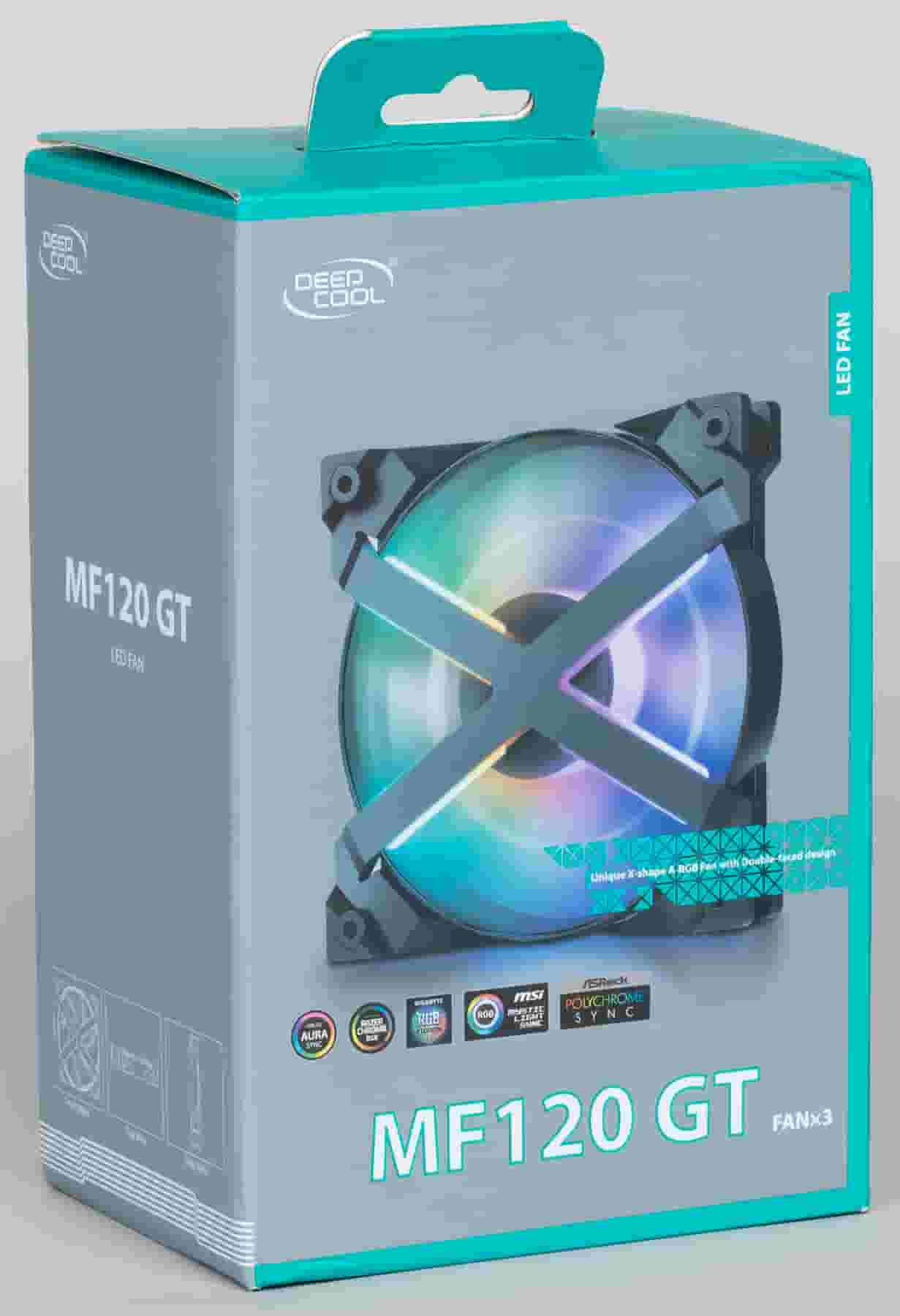 Комплект вентиляторов для корпуса Deepcool MF 120GT 3in1-5