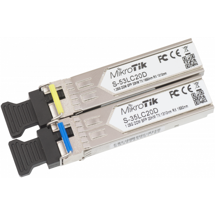 MikroTik SFP moduli S-3553LC20D-1