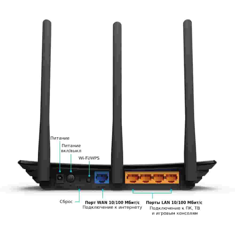 Роутер Wi-Fi Wan/Lan TP-Link TL-WR940N-2