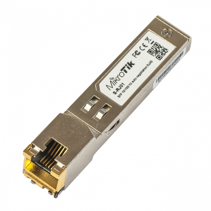 MikroTik SFP moduli S-RJ01-1