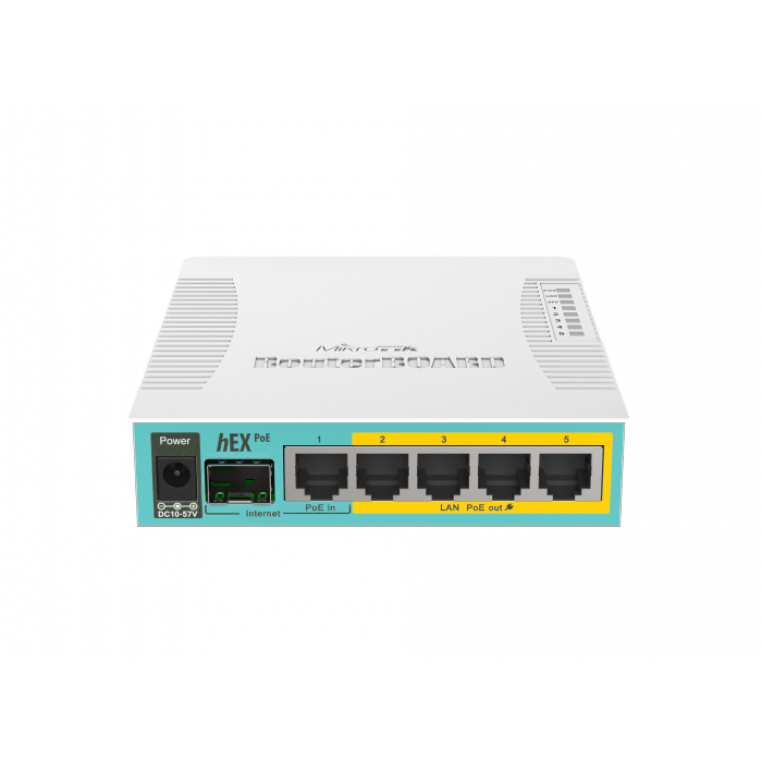 MikroTik kommutatori hEX PoE-3