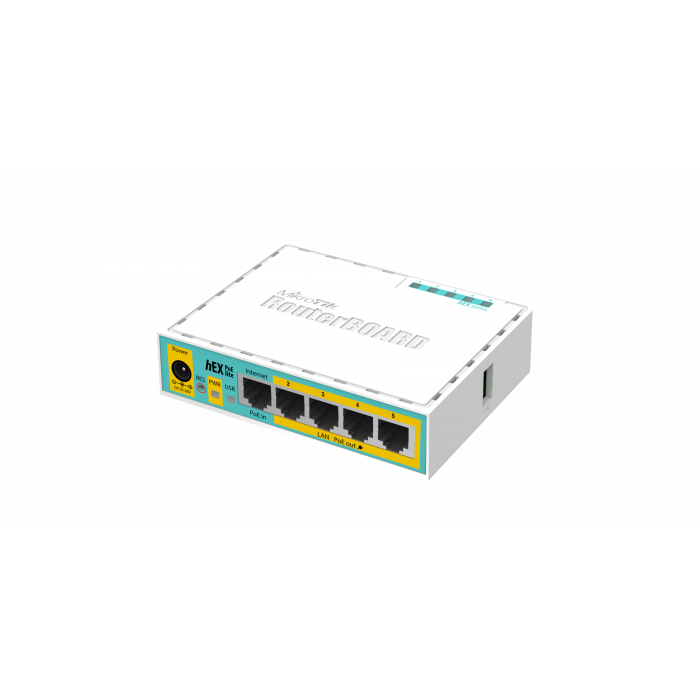 Kommutator MikroTik hEX PoE lite (RB750UPr2)-1