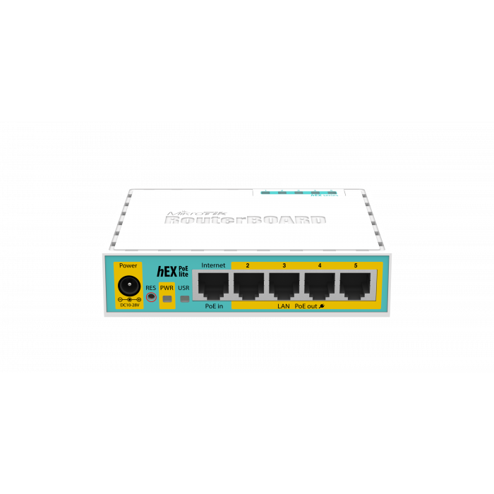 Kommutator MikroTik hEX PoE lite (RB750UPr2)-2