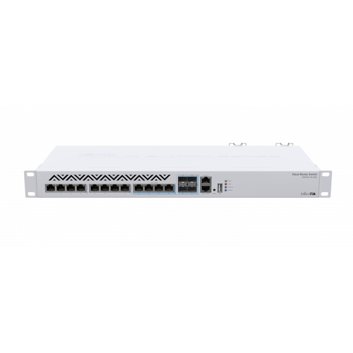 MikroTik kommutatori CRS312-4C-8XG-RM-1