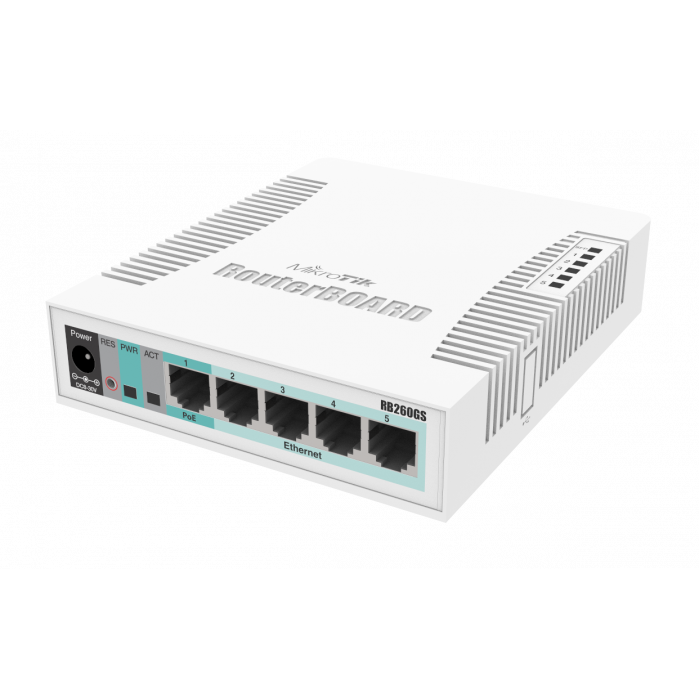 Коммутатор MikroTik RB260GS-1
