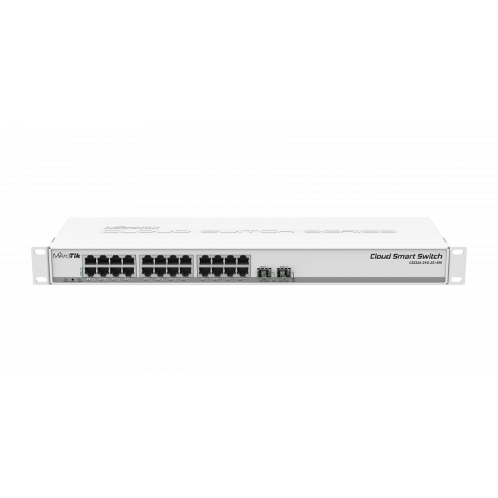 Kommutator MikroTik CSS326-24G-2S-RM-1
