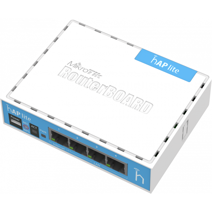 Маршрутизатор MikroTik hAP lite-1