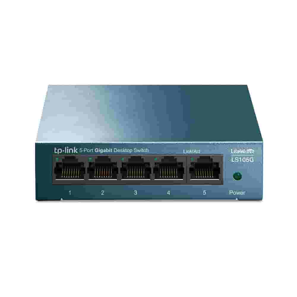 TP-Link LS105G 5-портовый настольный коммутатор-3