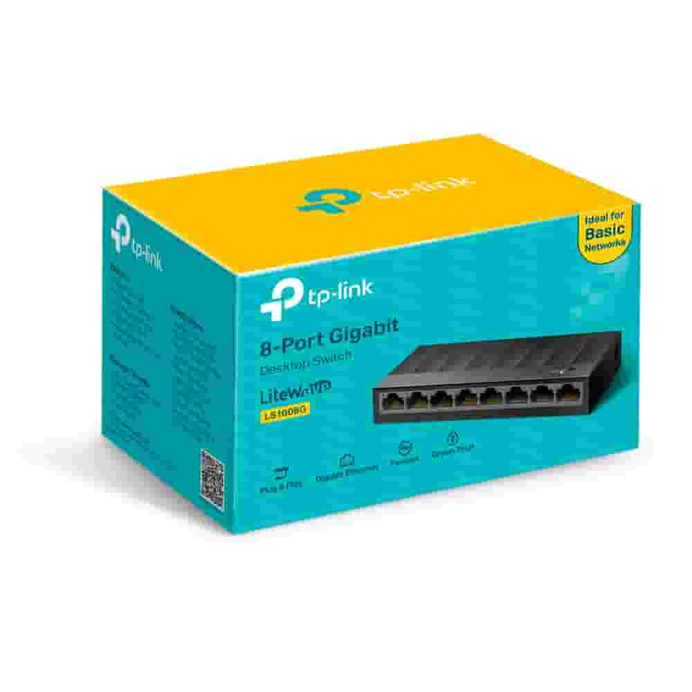 TP-Link LS1008G 8-портовый настольный коммутатор-2