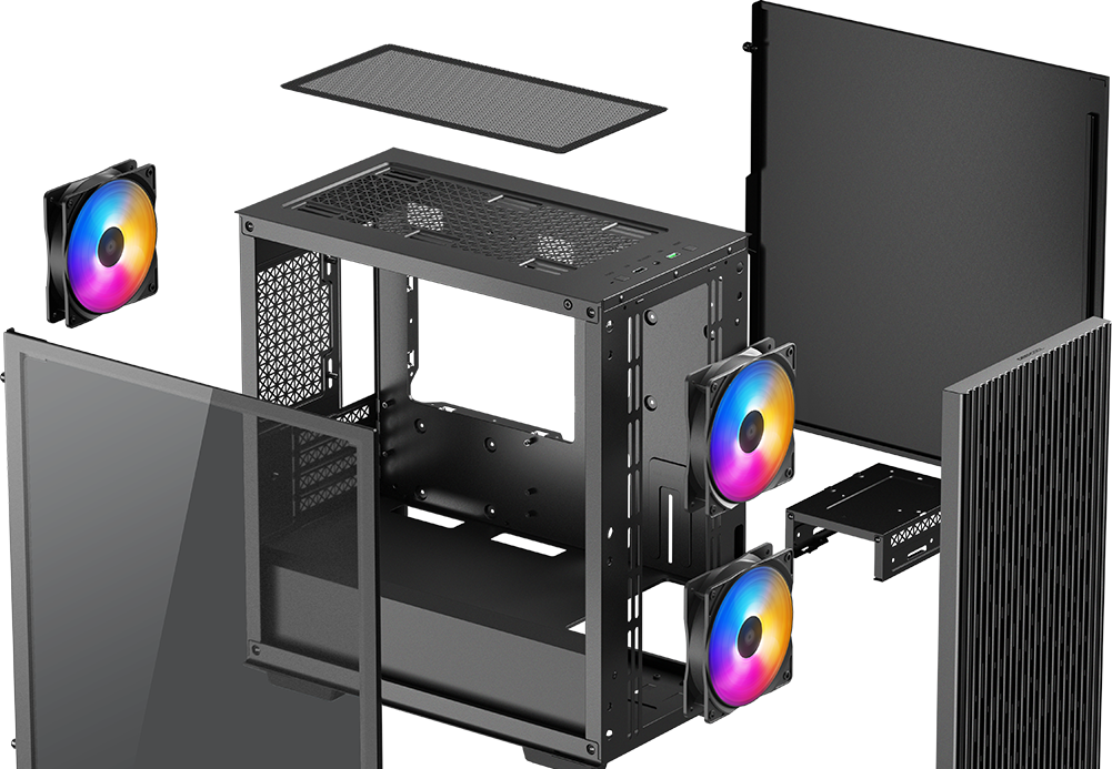 Кейс DeepCool MATREXX 40 3FS-4