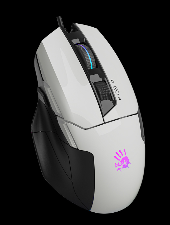 Bloody W70MAX USB simli o‘yin sichqonchasi ikki rangdagi variantda mavjud: RGB-Black va Stone Panda White-5
