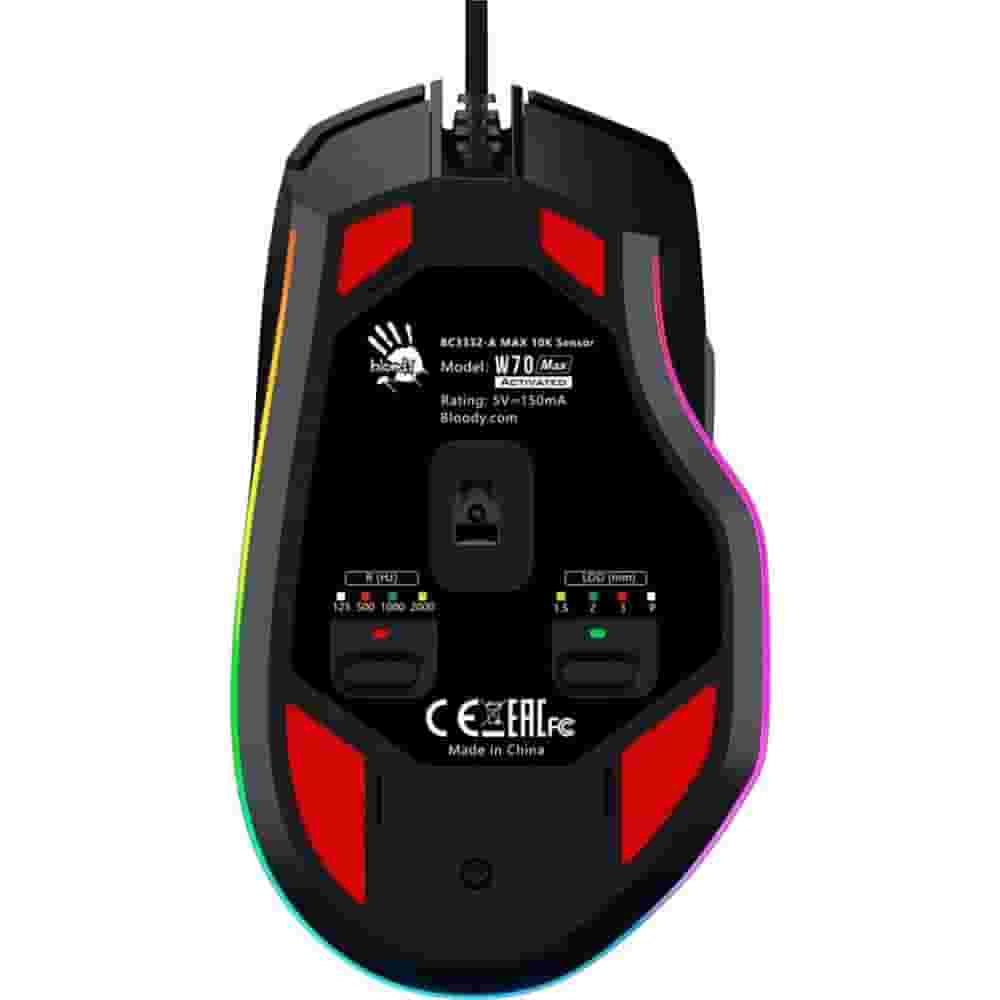  Bloody W70MAX USB simli o‘yin sichqonchasi ikki rangdagi variantda mavjud: RGB-Black va Stone Panda White-3