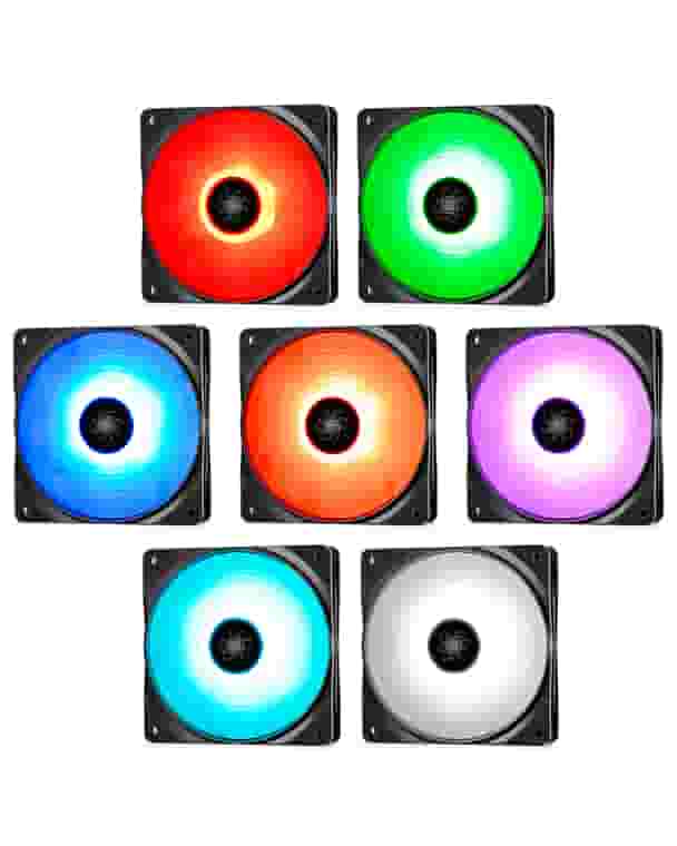 Deepcool RF 120M 5in1 Комплект RGB вентиляторов для корпуса-4