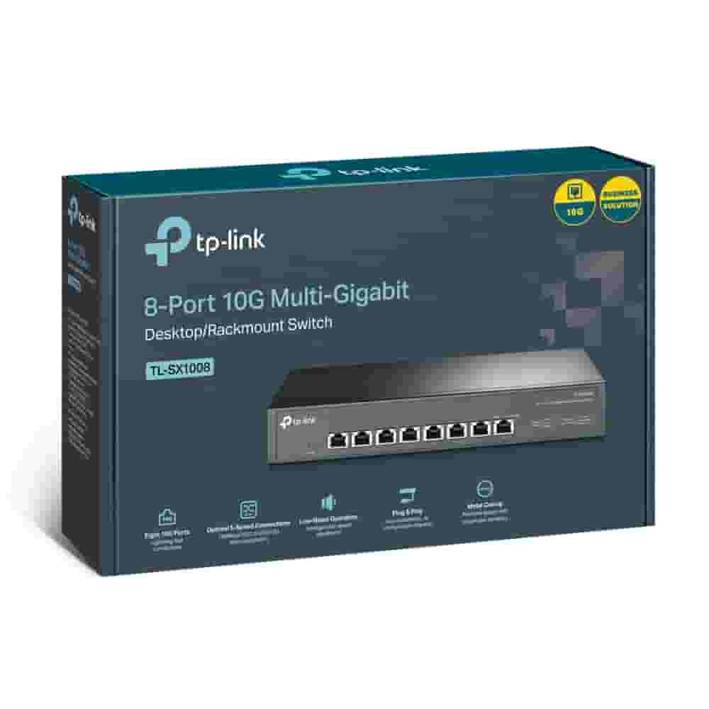 TP-Link TL-SX1008 Ne'upravlyaemyy Gigabitnyy Kommutator-2
