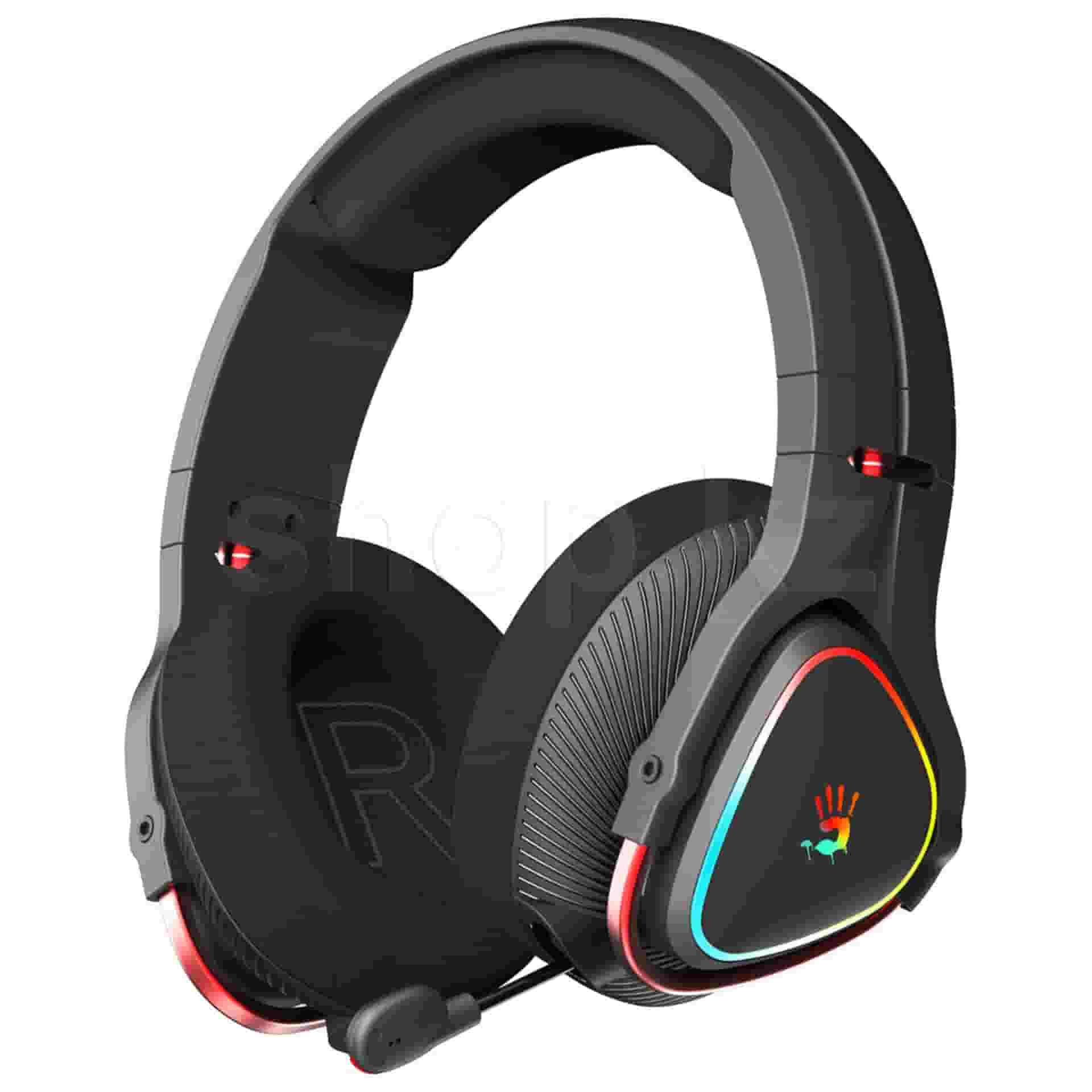 Игровые наушники Bloody MR710 black+grey-2