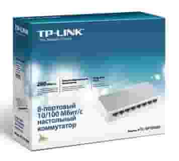 Мини коммутатор TP-Link TL-SF1008D 8-портов (Switch)-3