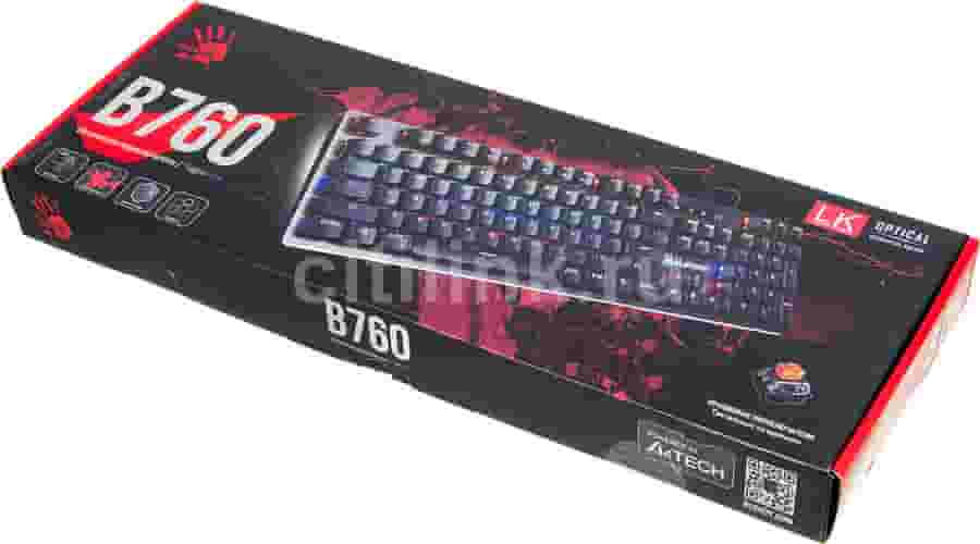 Bloody B760 (GREY) GREEN SWITCH USB simli klaviatura-4