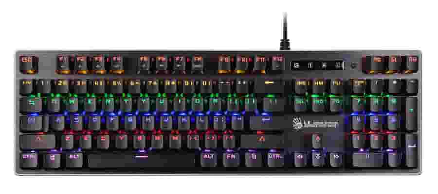 Bloody B760 (GREY) GREEN SWITCH USB simli klaviatura-2