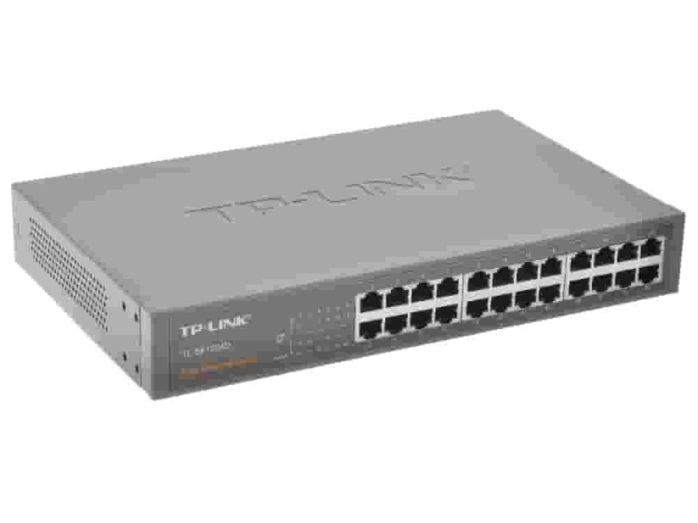 Коммутатор TP-Link TL-SF1024D 24-портовый (Switch)-4