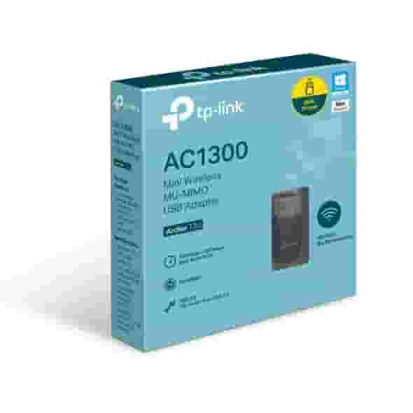 Mini Wi-Fi USB-adapter TP-Link Archer T3U/AC1300-3