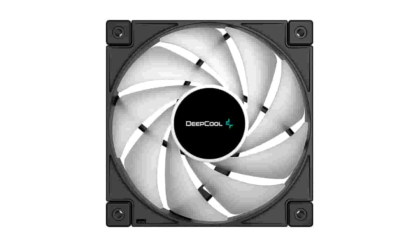 Корпусный вентилятор с RGB-освещением DeepCool FC 120 BLACK-3