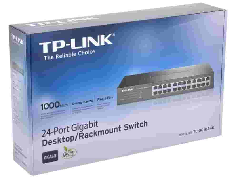 Коммутатор TP-Link TL-SG1016D 16-портовый (Switch)-3