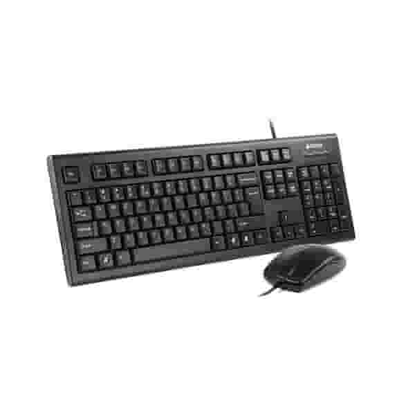 Проводной комплект клавиатуры и мыши A4-Tech KR-8520 DS Silent-1