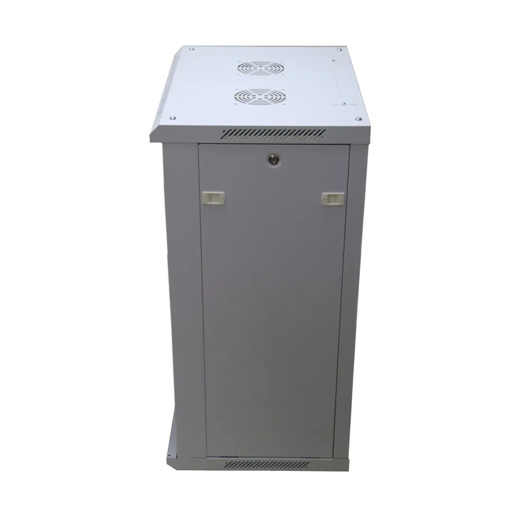 Шкаф настенный, 15U 600*450mm СТЕКЛО-1