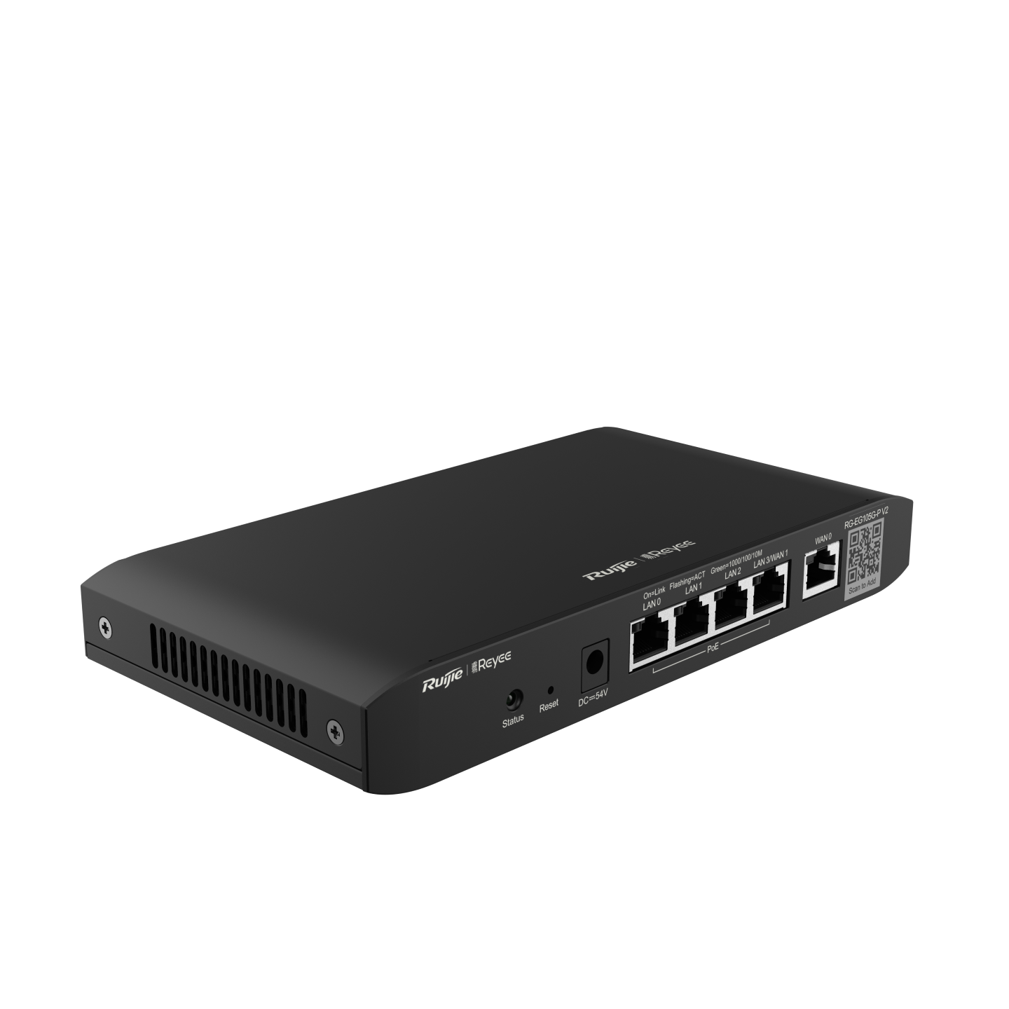  Ruijie RG-EG105G-P V2 PoE cloud router-4