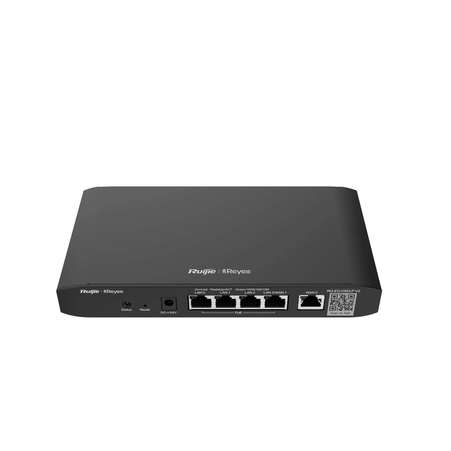  Ruijie RG-EG105G-P V2 PoE cloud router-3