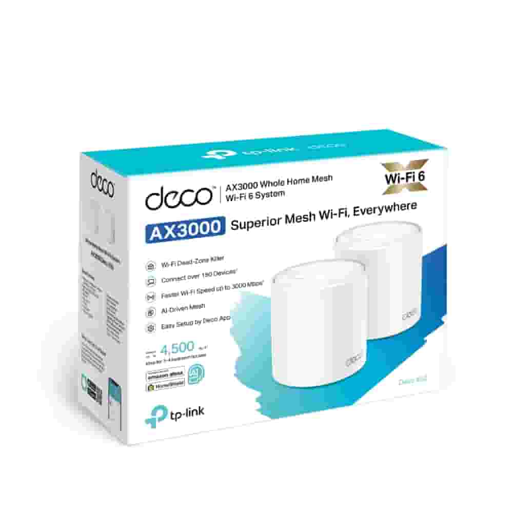 Deco X50 (3-pack)/AX3000 Gigabit Wi-Fi 6 Mesh tizimi-2