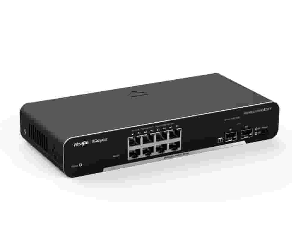 Ruijie-Reyee RG-NBS3100-8GT2SFP-P 8-portli POE gigabit boshqariladigan kommutator-3
