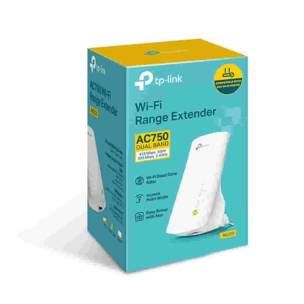 Wi-Fi Signal Booster TP-Link RE220/AC750-4