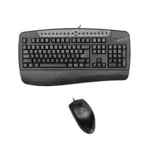 USB Проводной комплект клавиатуры и мыши A4-Tech KB-8620DB-2