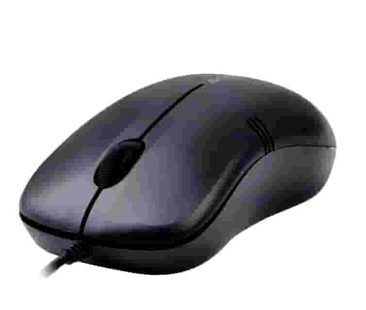 A4-Tech OP-560NU - USB simli sichqoncha (Qora)-1