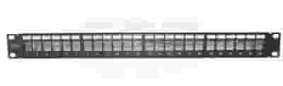 Optik patch-panel, bo‘sh, 1U-2
